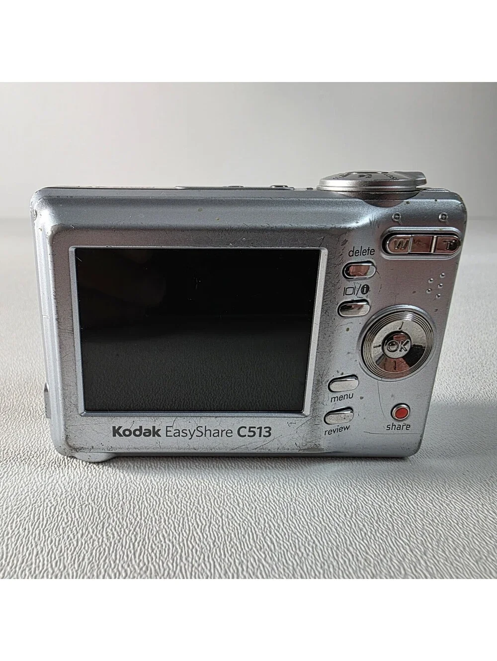 Kodak EasyShare C513 5.0MP Digital Camera Silver Tested